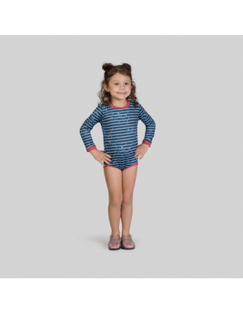 Macaquinho Baby Listras Upf50+ 2