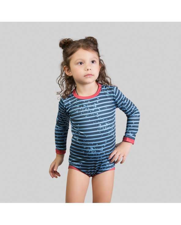 Macaquinho Baby Listras Upf50+