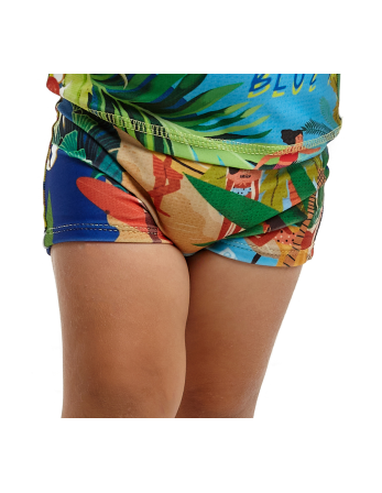 Boxer De Bain Bébé Garçon Tropical Coloré - Bottom John... 2
