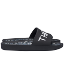 Melissa Beach Slide + Baja East Ad Black/White Slipper
