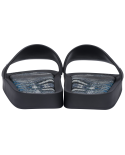 Melissa Beach Slide + Baja East Ad Black/White Slipper