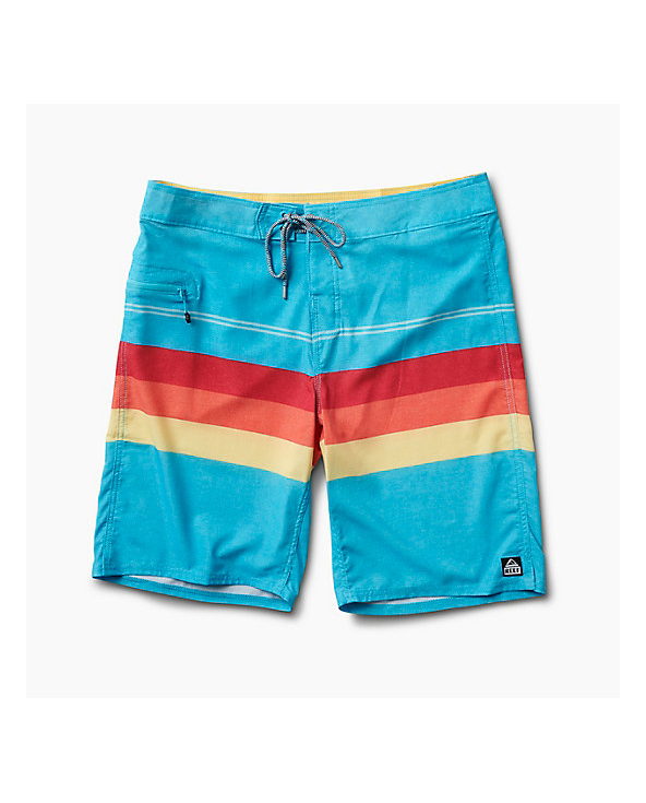 Badeshorts - Blå Og Striper - Boardshort Peeler...