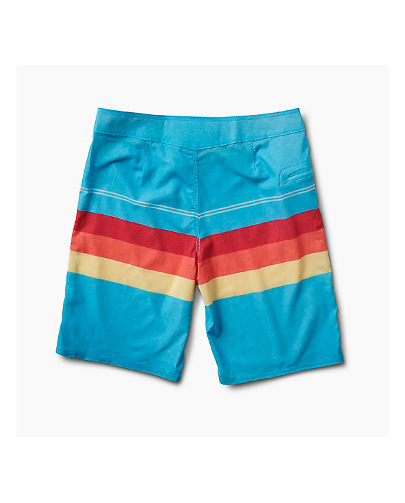 Badeshorts - Blå Og Striper - Boardshort Peeler...