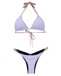 Bikini Shelley Reversible Black White