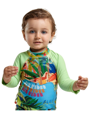 Top John Manga Longa Baby Maresia 2