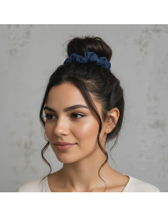 Navy Scrunchie 2