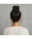 Navy Scrunchie