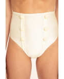 Bikini With Buttons White