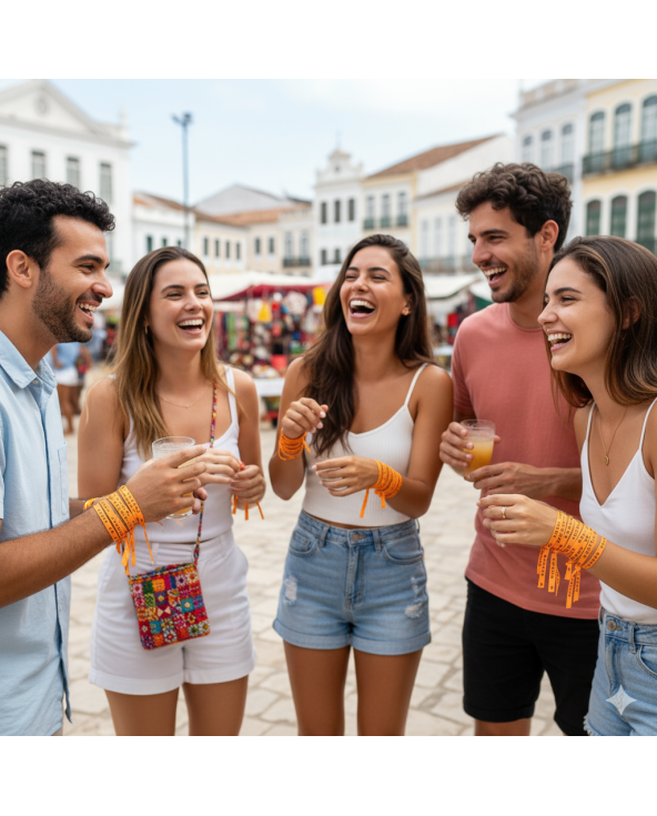 Lot Of 10 Bonfim - Laranja