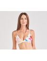 Colorful Sporty Triangle Bikini Top - Top Elegância Artsy