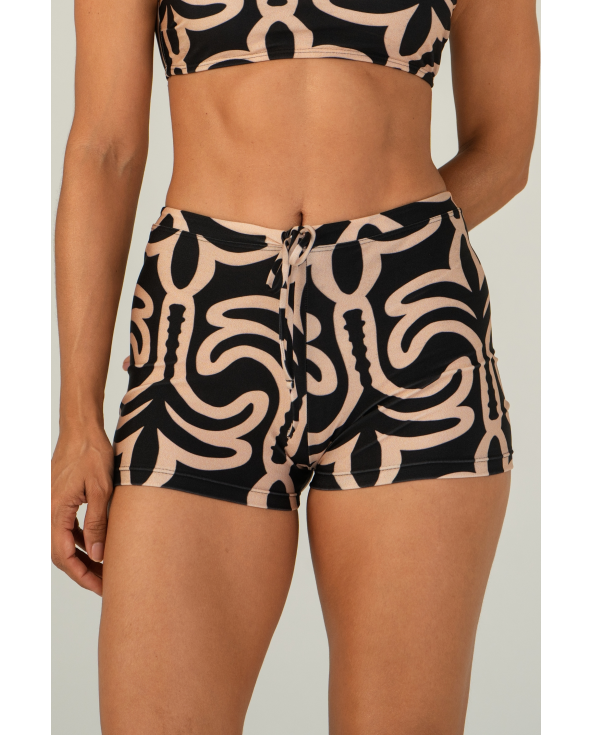Bottom Bicolor-Sombra Short-Agua