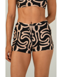 Bottom Bicolor-Sombra Short-Agua