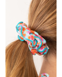 Ditsy-Sky Scrunchie