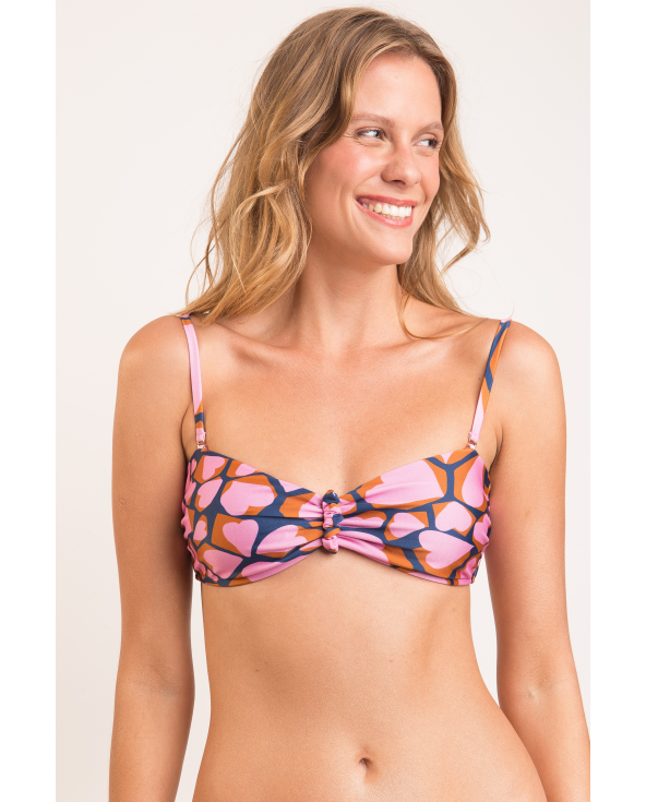 Top Amore-Pink Bandeau-Crispy