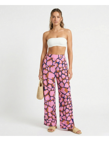Amore-Pink Wide Pants