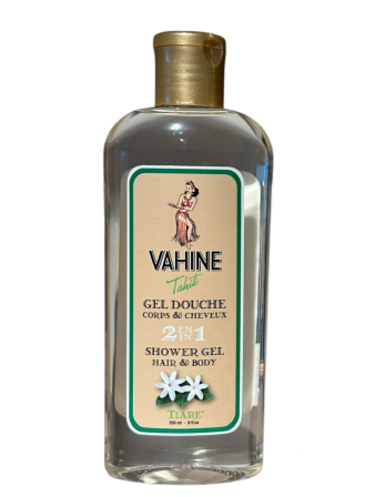 Vahine Body And Hair Shower Gel Tiare 250 Ml