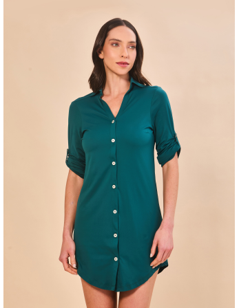 Shirtdress Copenhagen Petroleo Upf50+