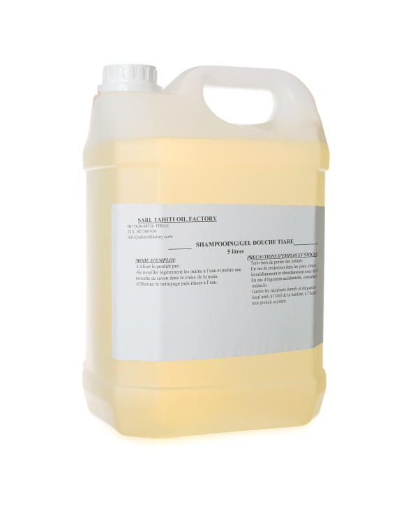 Vahine Body And Hair Shower Gel Tiare 5 L