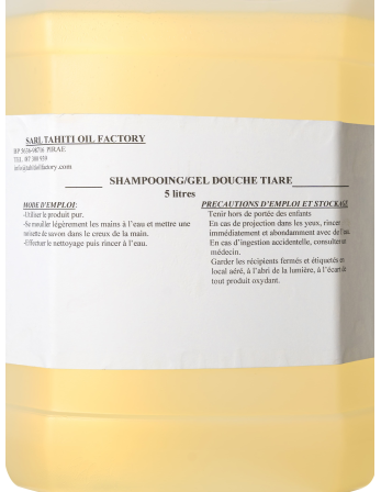 Vahine Body And Hair Shower Gel Tiare 5 L 2