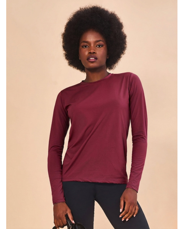 Longsleeve Uvpro Vermelho Quimado Upf50+