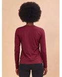 Longsleeve Uvpro Vermelho Quimado Upf50+
