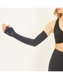 Extra Long Gloves Uni Black Upf50+