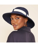 Hat Paris Ville L Fem Blue White Upf50+