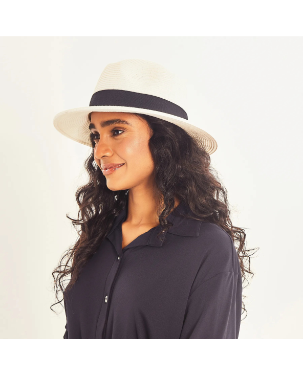 Hat Shanghai Imp Uni White Black Upf50+