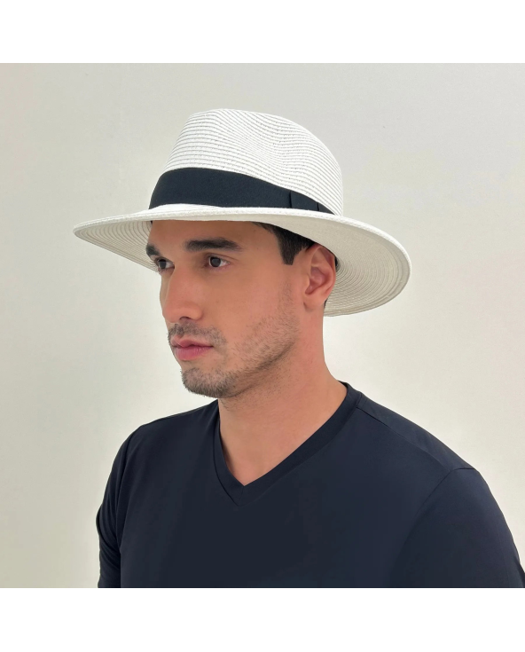 Hat Shanghai Imp Uni White Black Upf50+
