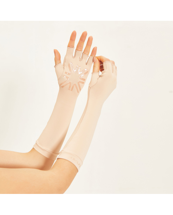Long Gloves Uni Beige Upf50+