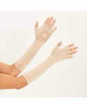 Long Gloves Uni Chocolate Upf50+