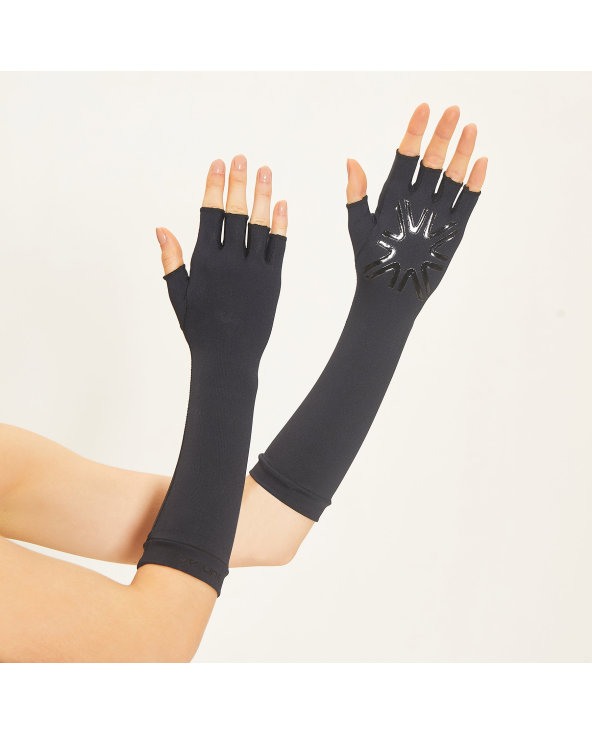 Long Gloves Uni Black Upf50+