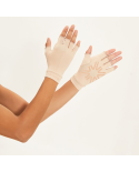 Short Gloves Uni Chocolate Upf50+
