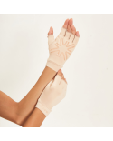Short Gloves Uni Chocolate Upf50+