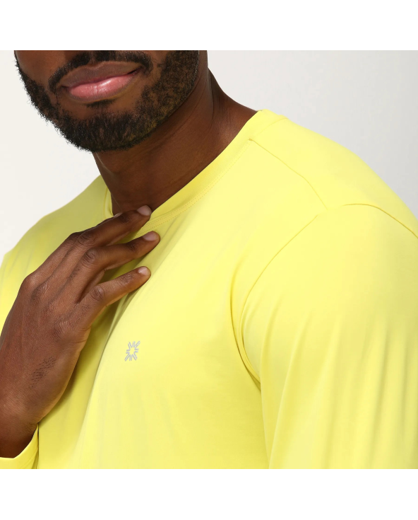 Longsleeve Uvpro Masc Yellow Upf50+