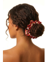 Floral-Scales Scrunchie