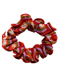 Floral-Scales Scrunchie