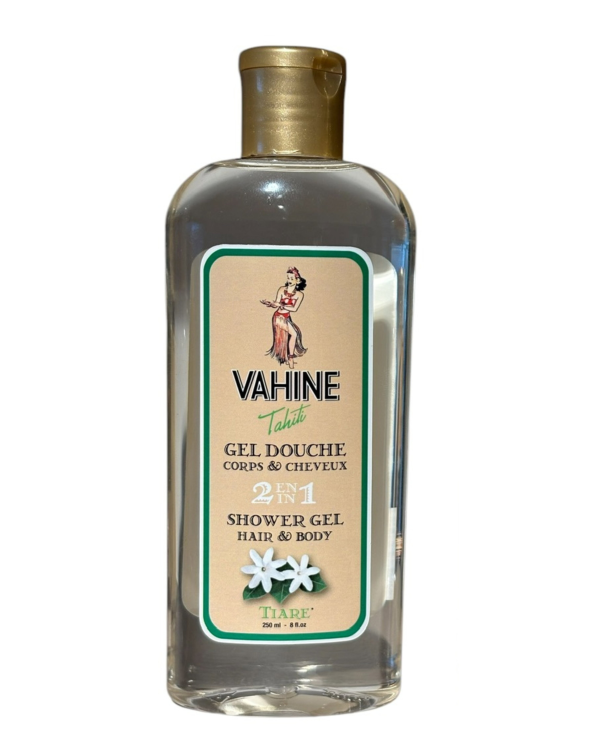 Vahine Body And Hair Shower Gel Tiare 250 Ml