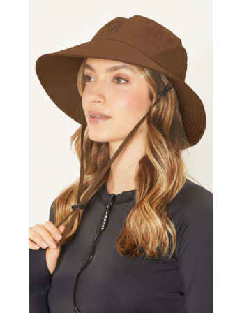 Hat New Cassis Brown Upf50+