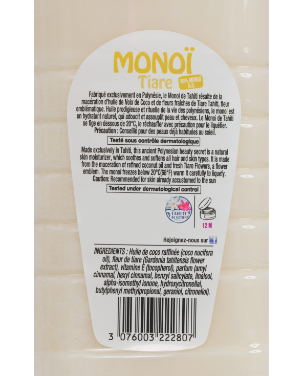 Monoi De Tahiti Format Pro 1L Parfum Fleur De...