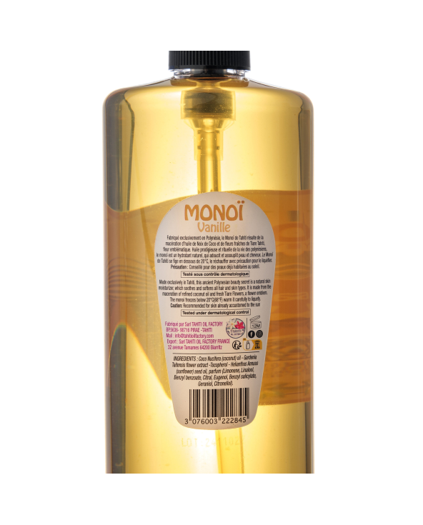 Monoi De Tahiti - Perfume De Vainilla, 1 L -...