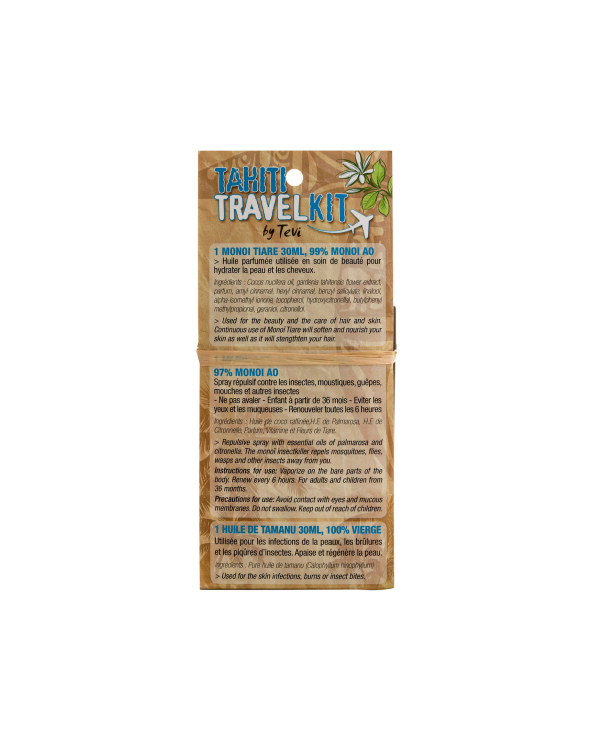 Travel Kit Monoi 3X30Ml
