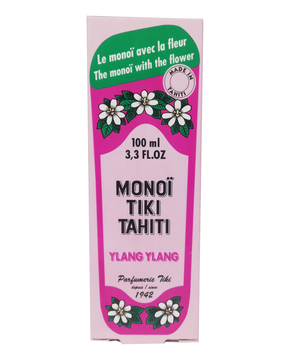 Glass Bottle - Tiki Monoi Ylang Ylang 100Ml