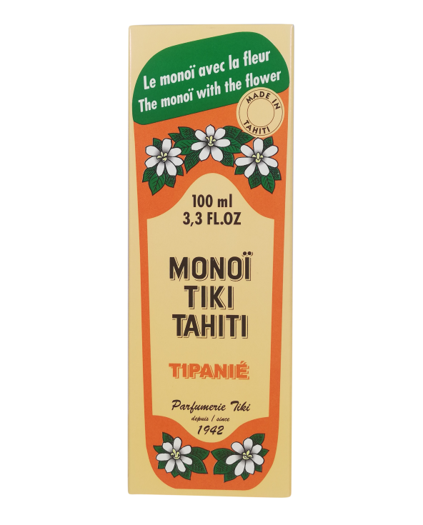 Glass Bottle - Tiki Monoi Tipanier 100Ml