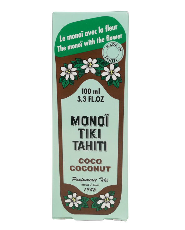 Glasflasche - Tiki Monoi Coconut Naturel 100Ml