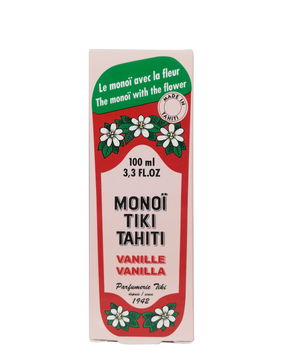 Glasflasche - Tiki Monoi Vanilla Naturel 100Ml