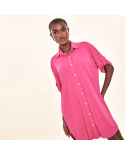 Shirtdress Copenhagen Cherry Hot Pink Upf50+