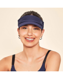 Elastic Visor Navy Blue Upf50+