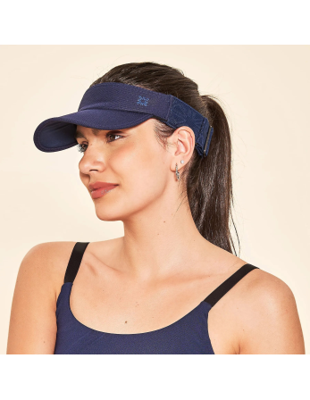 Elastic Visor Navy Blue Upf50+ 2