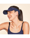 Elastic Visor Navy Blue Upf50+